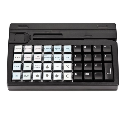 POS клавиатура Posiflex KB-4000UB черная купить в Саратове