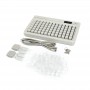 Программируемая клавиатура SHTRIH S78D-SP(PS/2) белая с ридером магнитных карт на 3 дорожки купить в Саратове