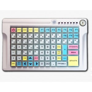 Программируемая клавиатура LPOS-084-Mхх(USB) бежевая (ключ)