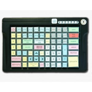 Программируемая клавиатура LPOS-084-Mхх(USB) черная (ключ)