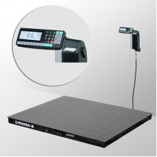 Весы платформенные с печатью этикеток 4D-PM-10/10-500-RL